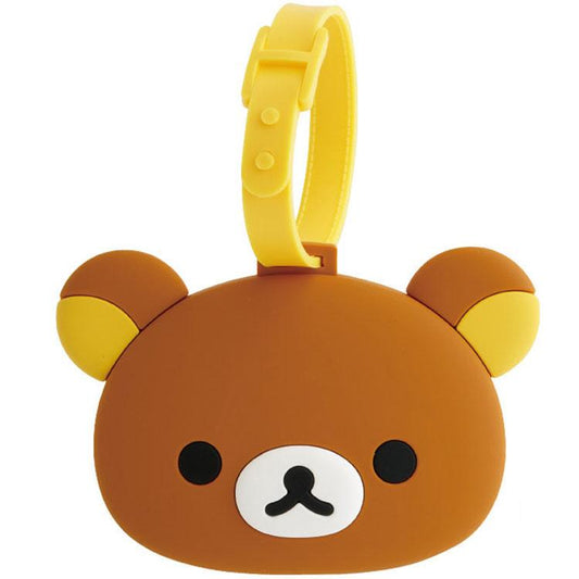 San-X | Rilakkuma and Awawa Neko Theme Luggage Tag - Rilakkuma