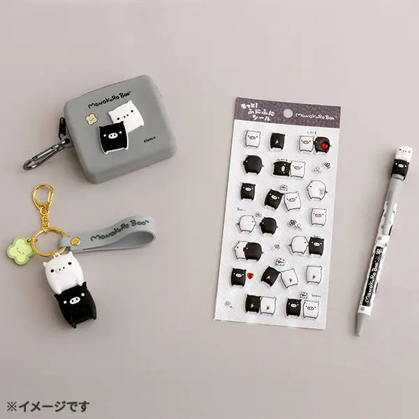 San-X | San-X Universe Mascot Keychain - Monokuro Boo