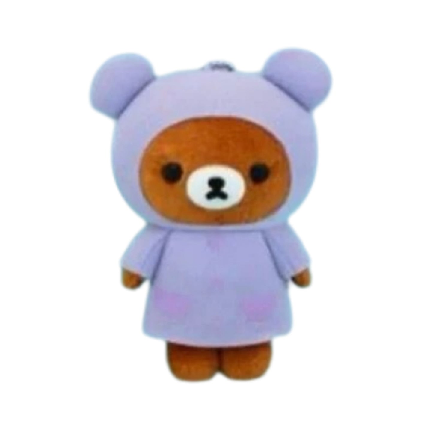 San-X | Rilakkuma Raincoat Hanging Plush Toy (Prize)