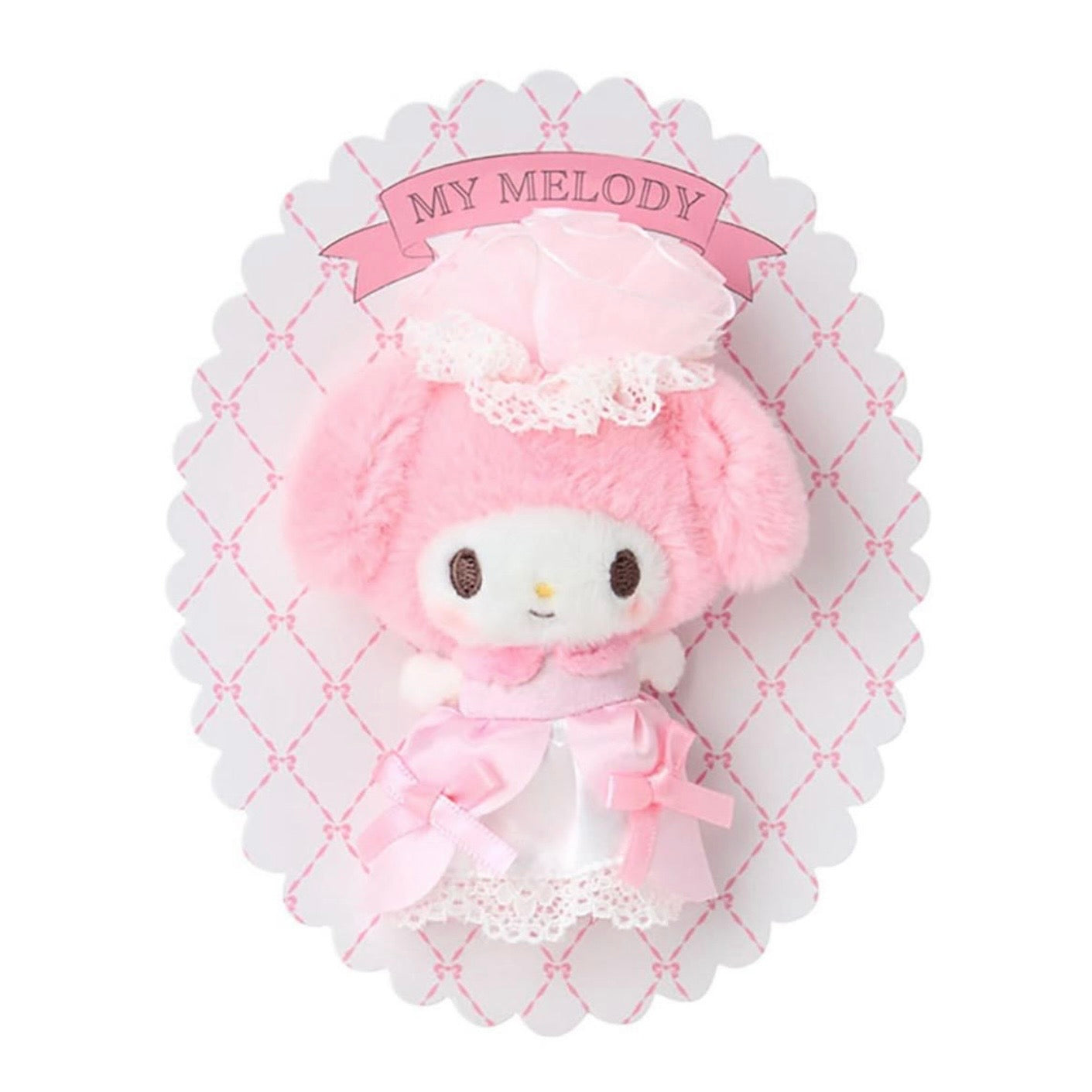 Sanrio | My Melody Lady My Melody Design Mascot Brooch - Pink Dress