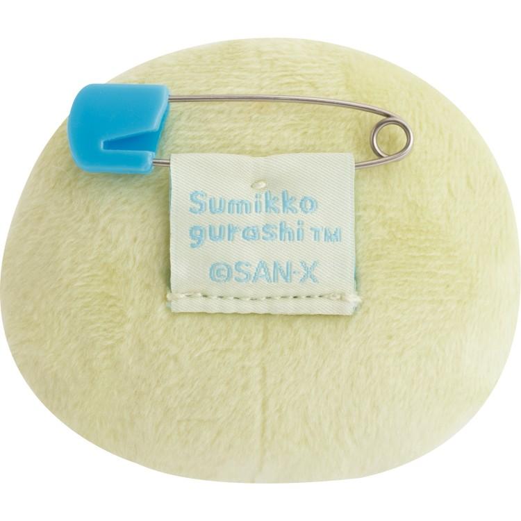 San-X | Sumikko Gurashi Emojis Plush Toy Plush Badge AB38702 - Penguin?（Tears）