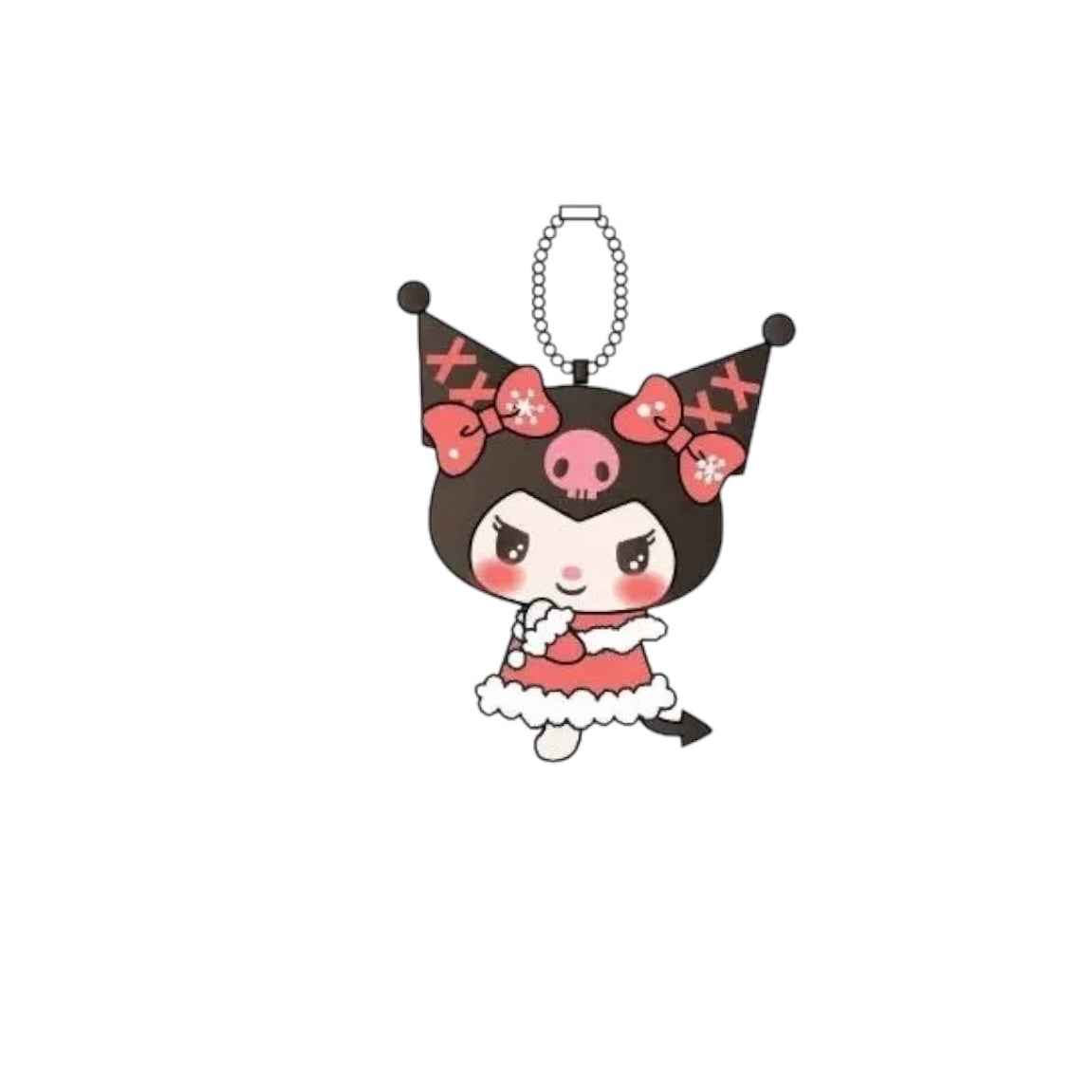 Sanrio Avail | Christmas Costume Collection 2024 | Kuromi Xmas Costume Mascot Holder