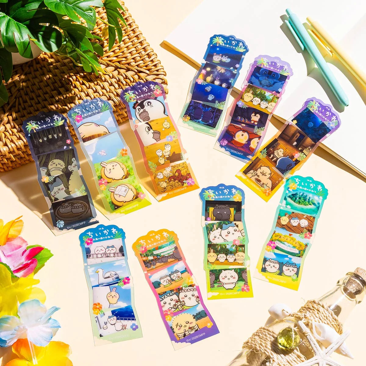 Chiikawa | 'Chiikawa Movie “Chiikawa” Trading Anime Scene Bookmark Blind Box (10 Types)