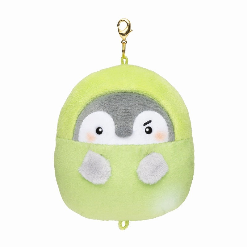 Koupen-Chan | Comes With A Delicious Salt Charm ! Edamame-San Connected Stuffed Toy Set