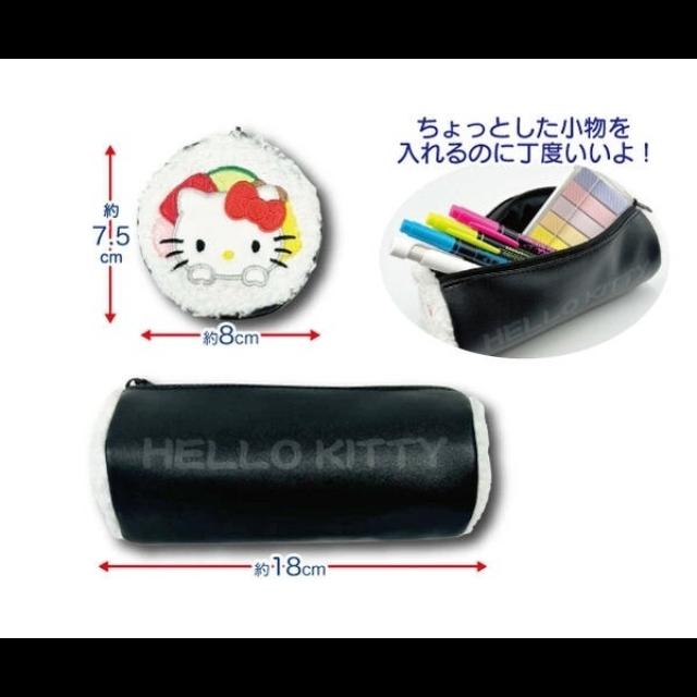 Sanrio | Sanrio Characters Sushi Roll Shaped Plush Pen Case