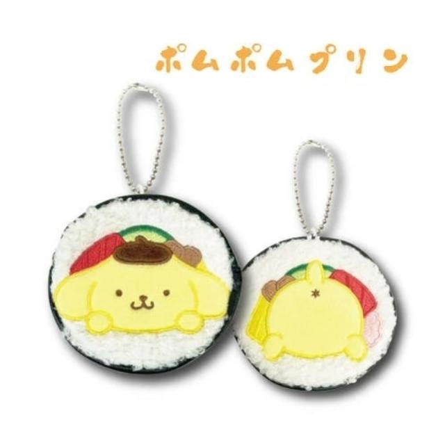 Sanrio | Sanrio Characters Sushi Roll Shaped Mini Pouch
