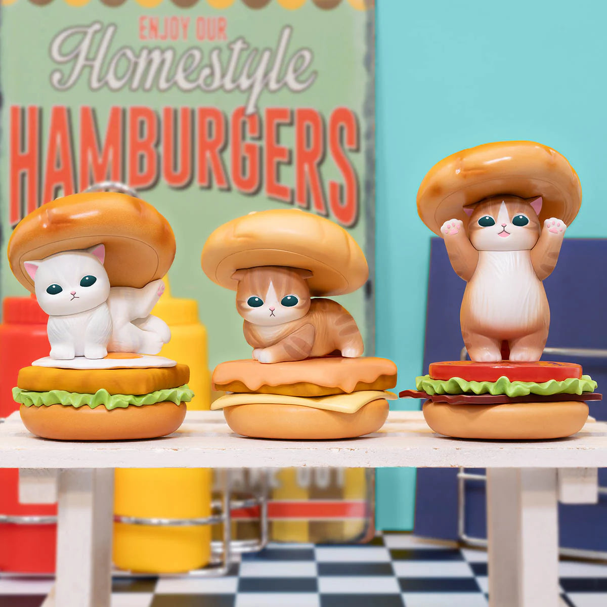 Mofusand | Mofusand GPS BOX Hamburger Meow Blind Box (8 types)