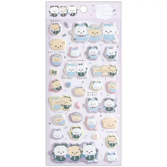 San-X | Ishiyowa-chan Can You Defeat Temptation? Sticker Sheet - B