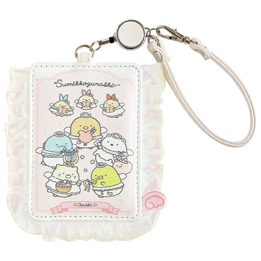San-X | Sumikko Gurashi Angel & Devil Pass Case With Reel