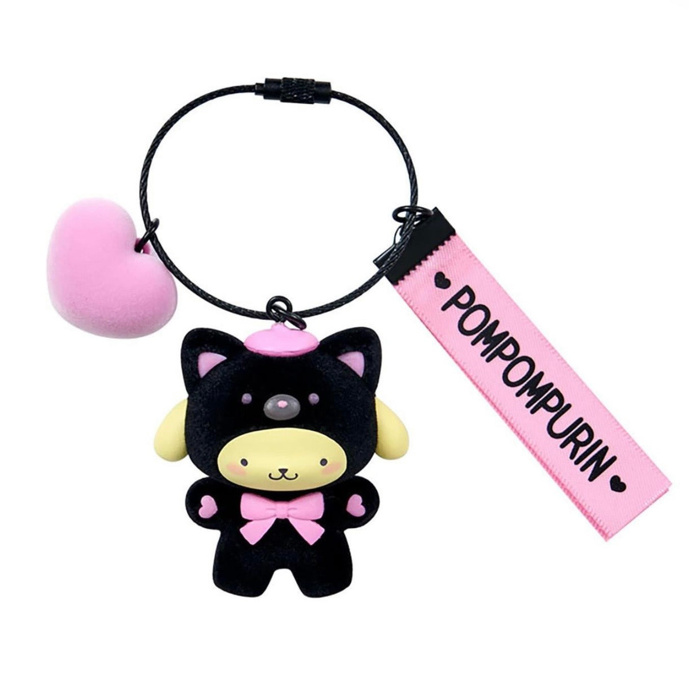 Sanrio | Sanrio Characters Makkuro Animaruzu Keychain - Pompompurin