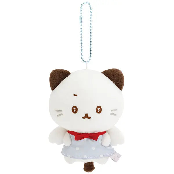 San-X | Ishiyowa-chan Can You Defeat Temptation? Angel Hanging Plush Toy - Ishitsuyo-chan