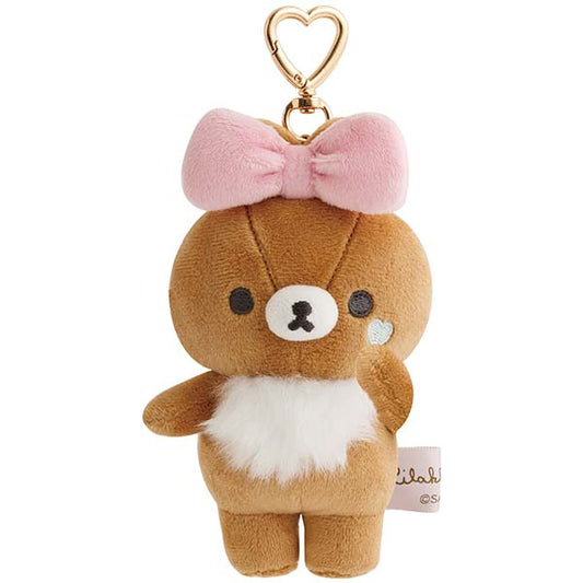 San-X | Rilakkuma Makeup Rilakkuma Hanging Plush Toy - Chairoikoguma