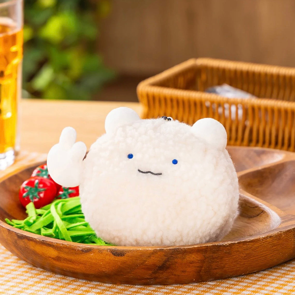 White Tiger and Black Tiger Fried Tiger Mascot