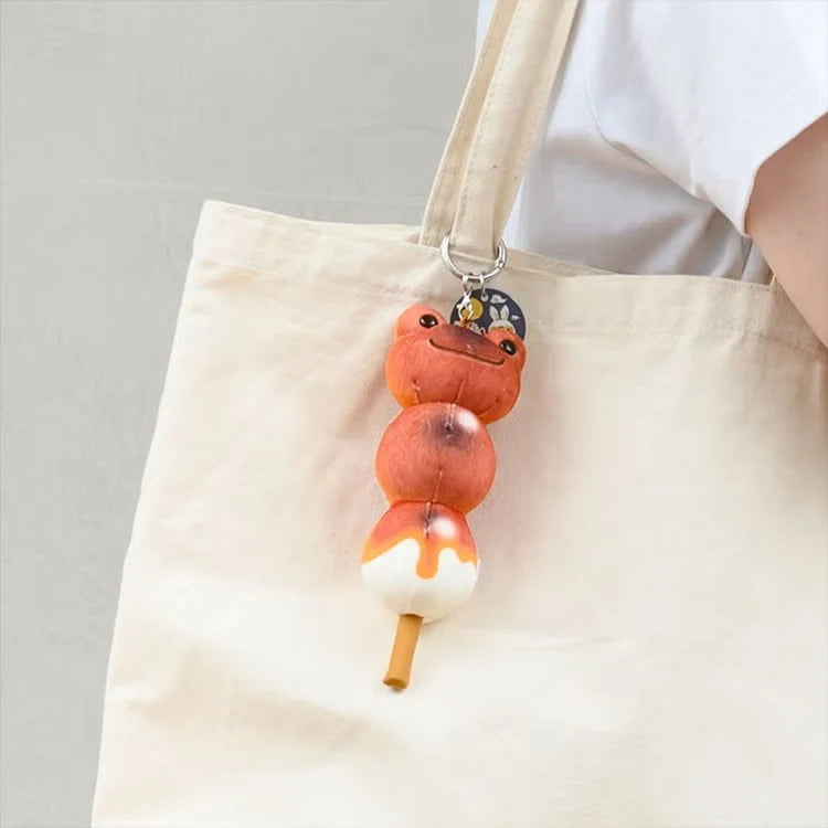 Pickles the Frog Tsukimi Mitarashi Dango Mascot