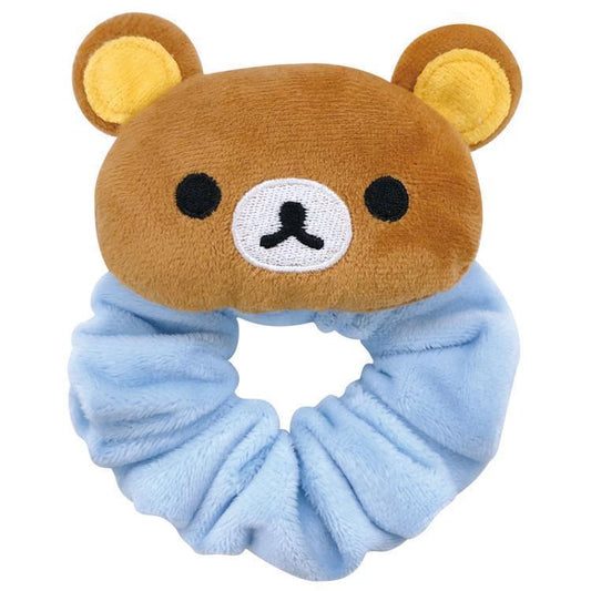 San-X | Rilakkuma Face Mascot Scrunchie - Rilakkuma