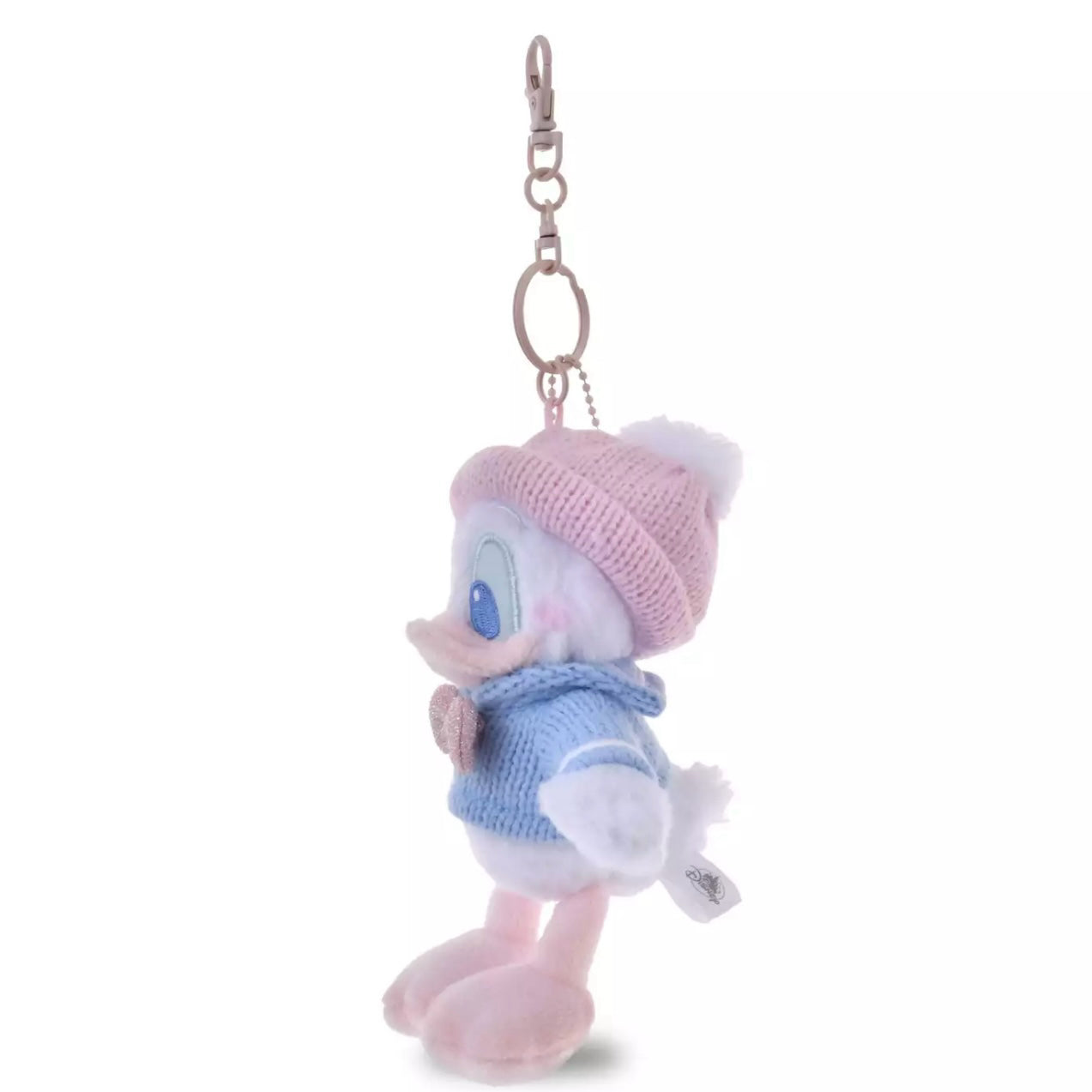 Disney Store JP | Blue Winter Shiny Color Plush Keychain - Donald