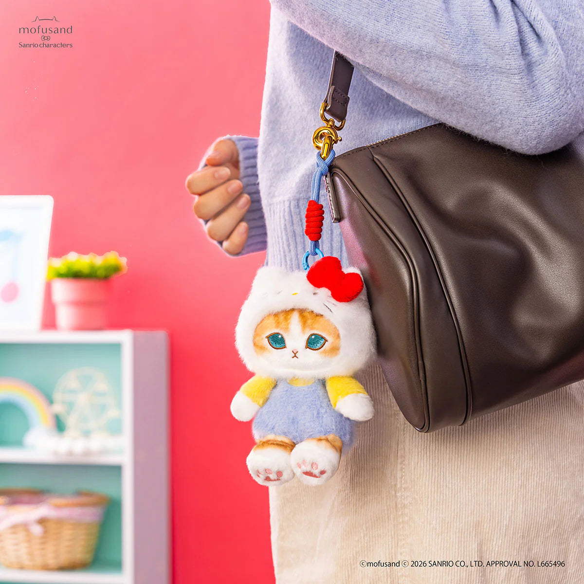 Mofusand | Sanrio Characters x Mofusand Fluffy Mascot - Hello Kitty