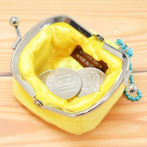 San-X | Rilakkuma Mini Plush Coin Purse - Kiiroitori