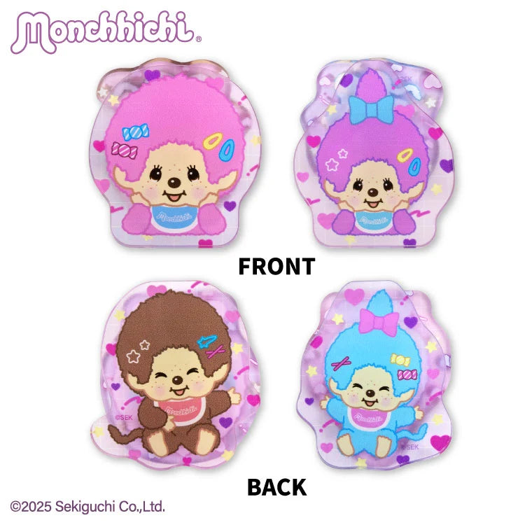 Thank You Mart exclusive x Monchhichi Collaboration Acrylic Stand Clip 2P