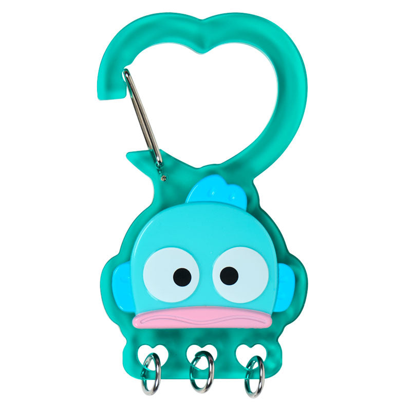 Sanrio | Sanrio Characters With Your Favorite Friend Carabiner Keychain - Hangyodon