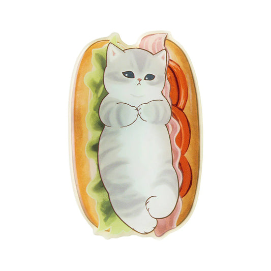 Mofusand | Mofusand Bakery Puffy Bread Magnet - Sandwich