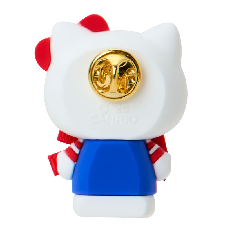 Sanrio | Sanrio Characters Grand Prize Vol.2 Logo Ribbon Secret Pin A Blind Box (8 Types)