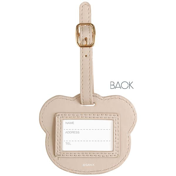 San-X | Rilakkuma Travel Series Luggage Tag - Rilakkuma