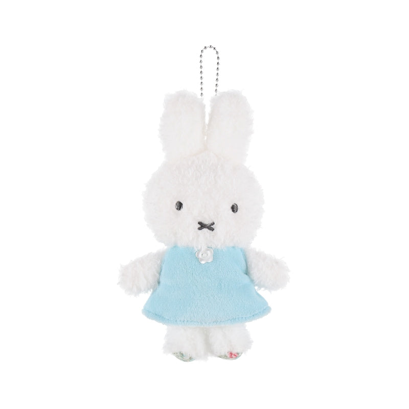 Miffy | Flower Miffy Fluffy Mascot Mimosa - Blue