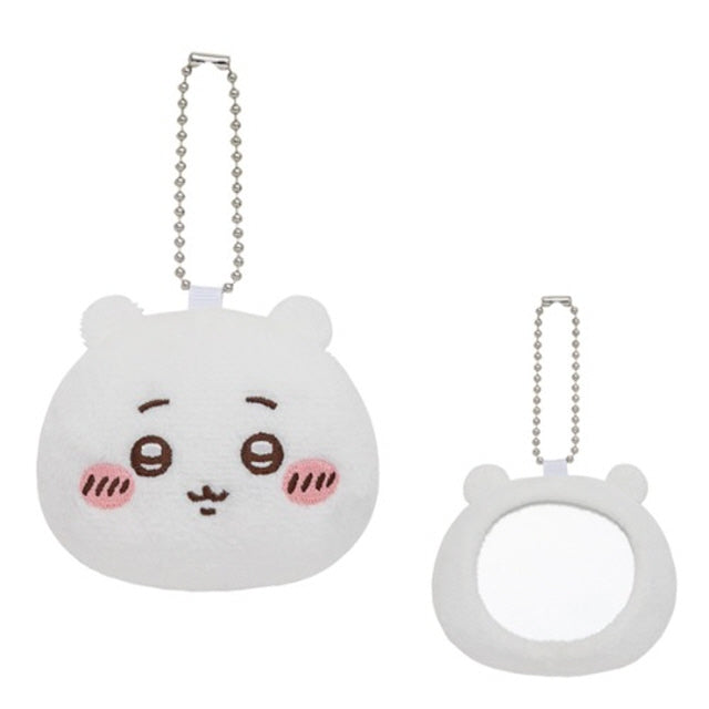 Chiikawa | Chiikawa Face-Shaped Plush Mirror