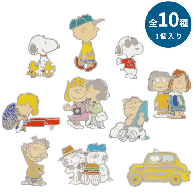 Universal Studios Japan | USJ PEANUTS Collectible Pin Badges Blind Box (10 Types)