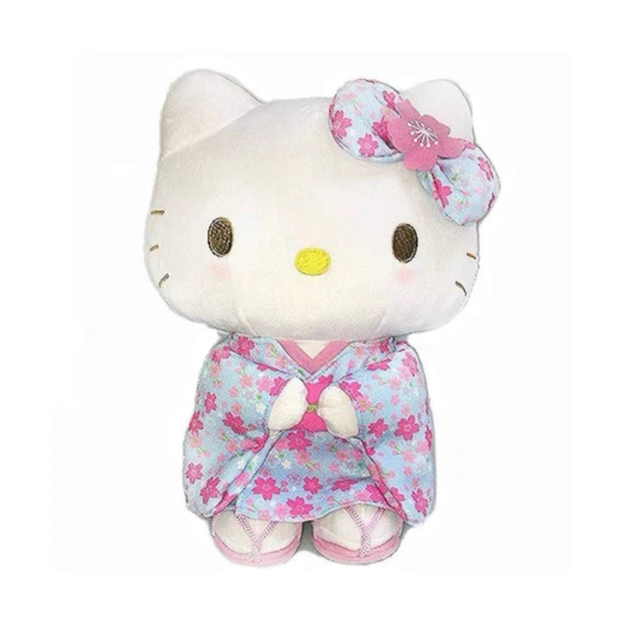 Sanrio | Sakura Kimono Design Plush Toy - Hello Kitty (Blue)