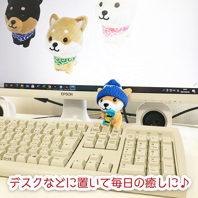 Tabisuru Mameshiba | Shiba Inu Travelling Series 1 Mascot Ball Chain - Snowboard