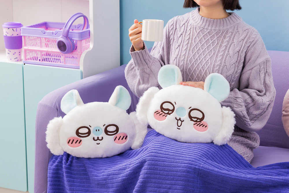 Chiikawa | Chiikawa Market Chiikawa Lottery | 'Chiikawa, praise me! Flying Squirrels' - Momonga Lottery Prize C Face cushion - Bang!!