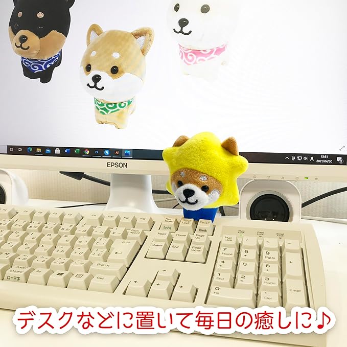 Tabisuru Mameshiba | Shiba Inu Travelling Series Mascot Ball Chain - Star