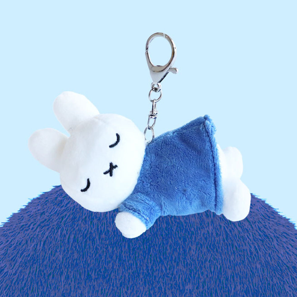 Miffy Korea | Miffy Sleeping Eye Closed Plush Keyring