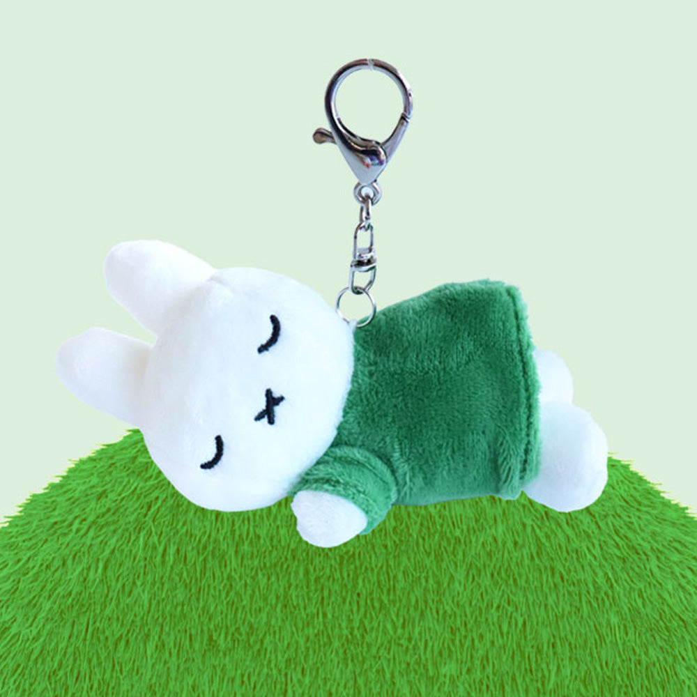 Miffy Korea | Miffy Sleeping Eye Closed Plush Keyring
