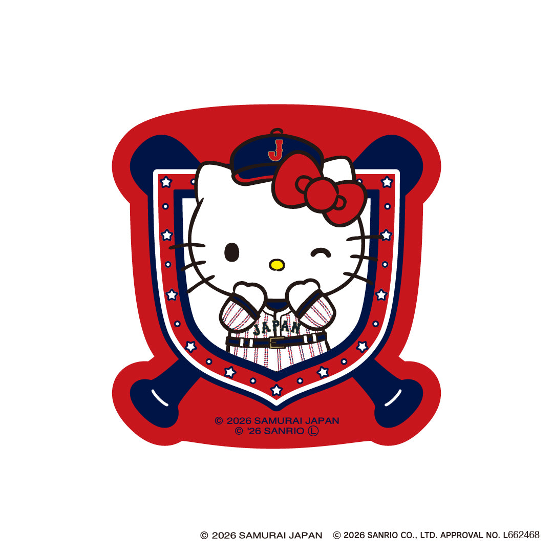 Sanrio | Samurai Japan x Sanrio Characters Die Cut Stickers Blind Box (10 Types)
