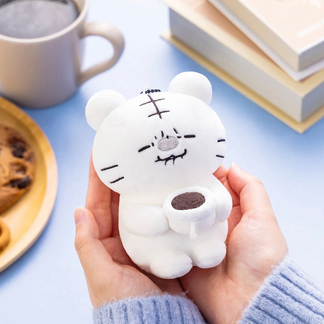 White Tiger and Black Tiger Bitter Coffee Mascot