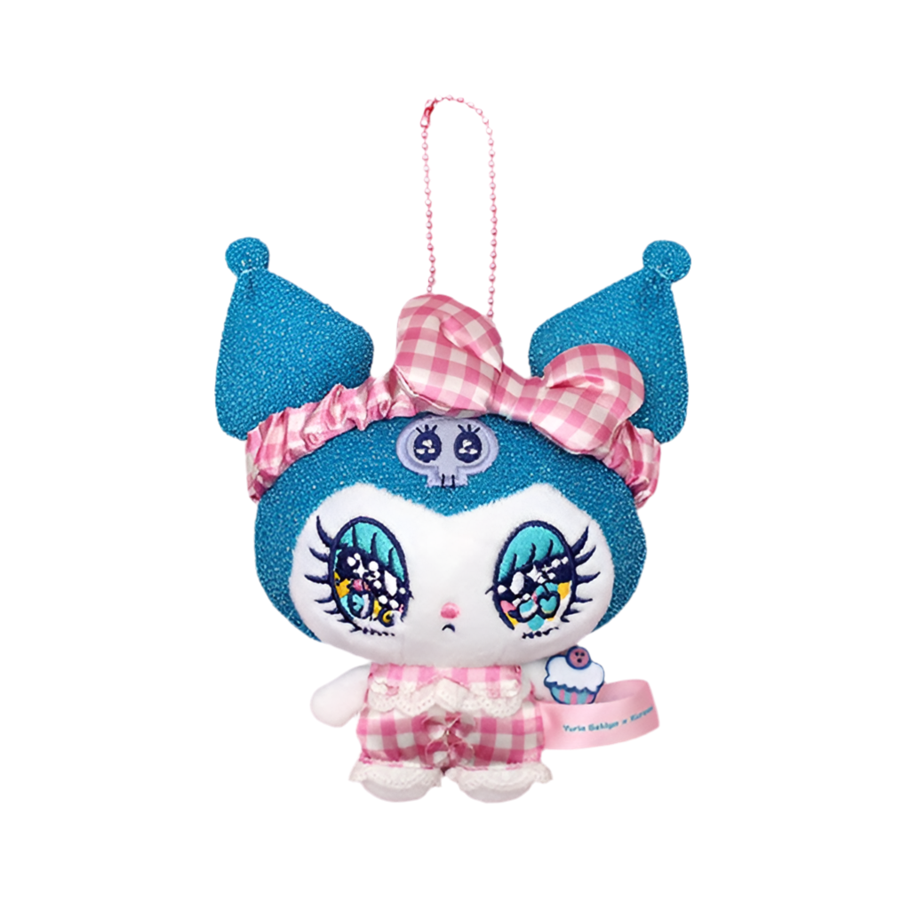 Sanrio | Heart-Pounding Exhibition | Yurie Sekiya × Kuromi Plush Keychain