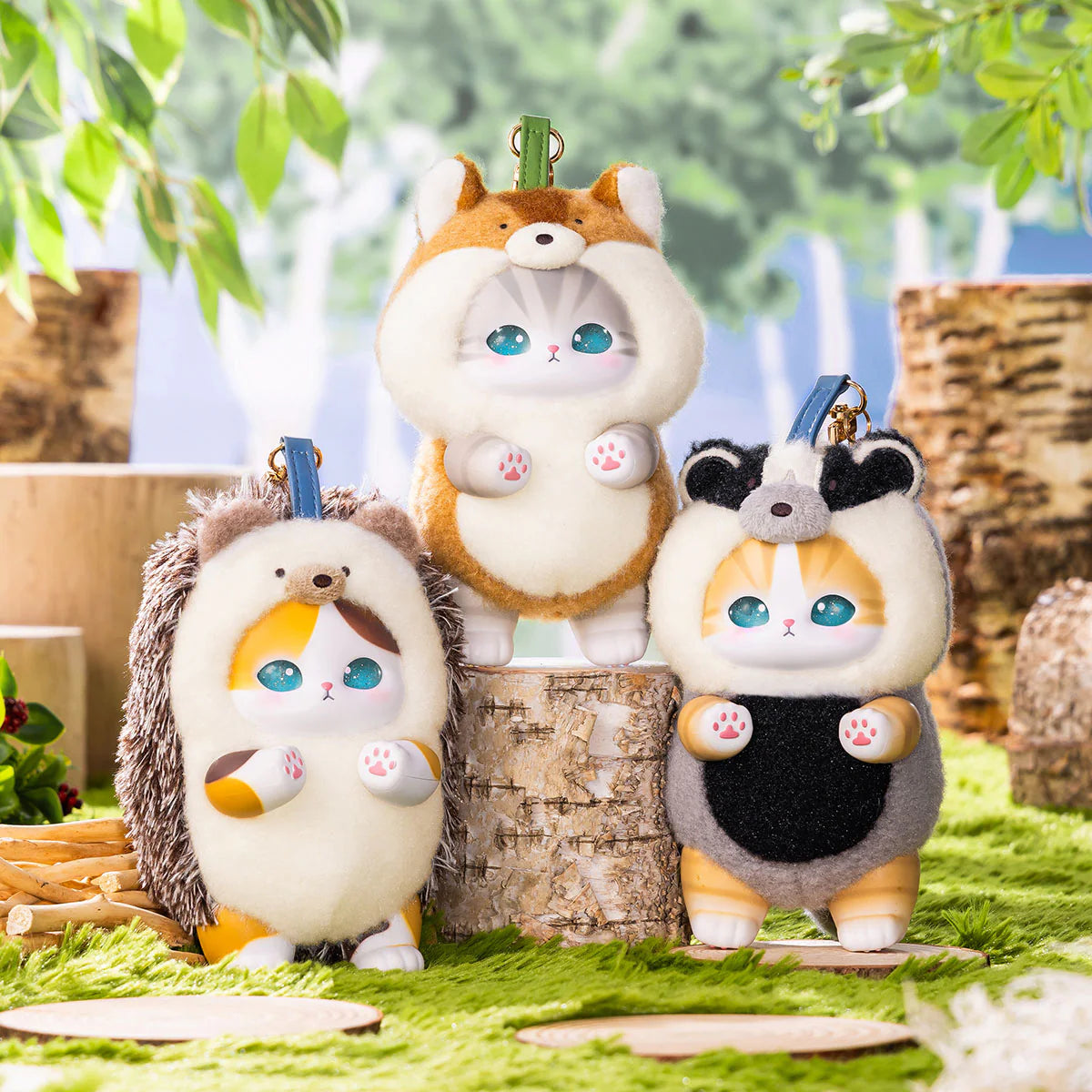 Mofusand | Mofusand Kiramekko Nordic Kitten Mascot Blind Box (3 Types)