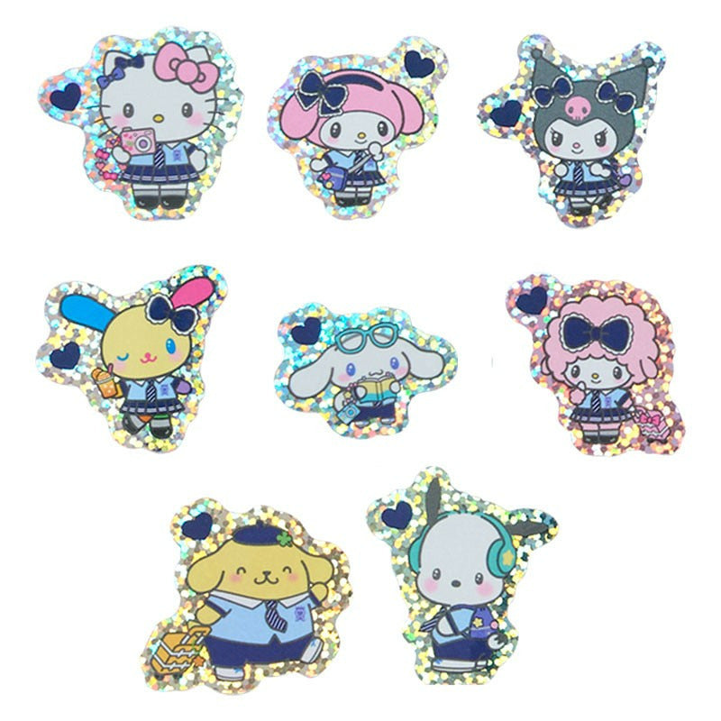 Sanrio | Sanrio Characters Sparkling School Trip Sticker Pack With Case
