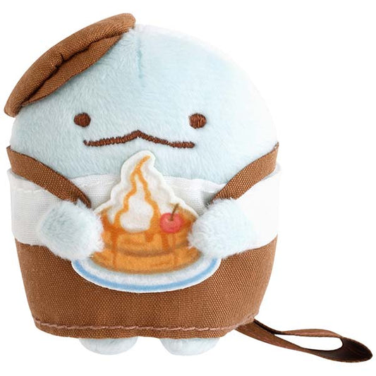 San-X | Komeda Coffee Shop x Sumikko Gurashi Hand-held Tenori Plush Toy - Tokage