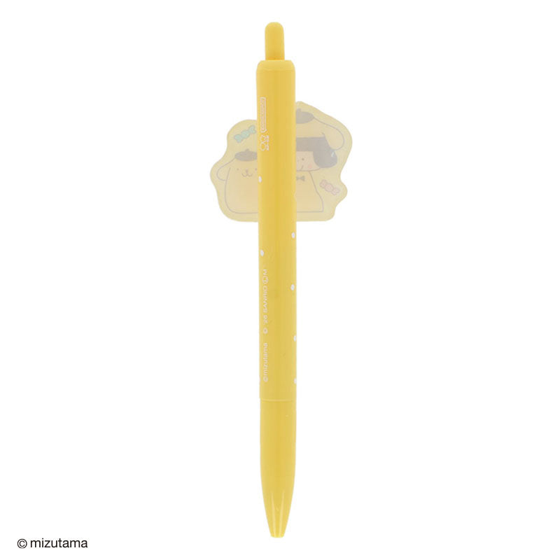 Sanrio | Mizutama x Sanrio Characters Ballpoint Pen With Plate - Pompompurin