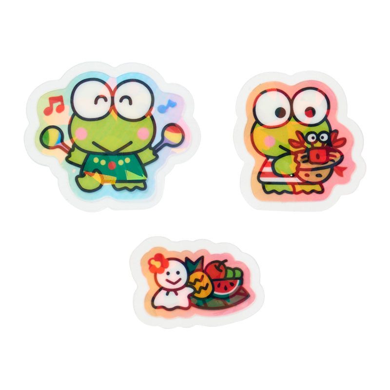 Sanrio | Sanrio Characters Summer Themed Sticker Pack - Kerokero Keroppi
