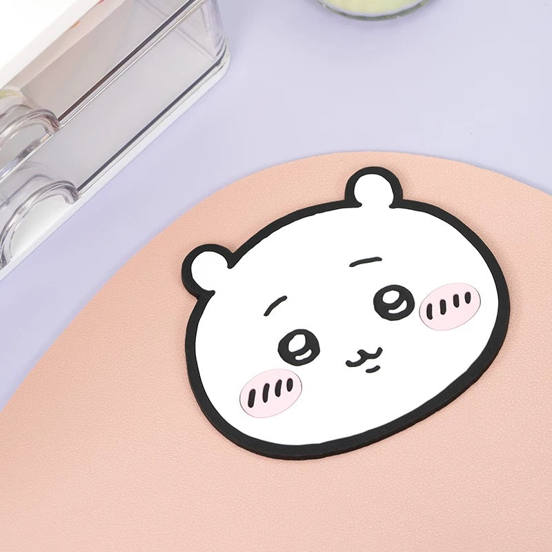 MINISO x Chiikawa | Chiikawa Rubber Coaster - Chiikawa