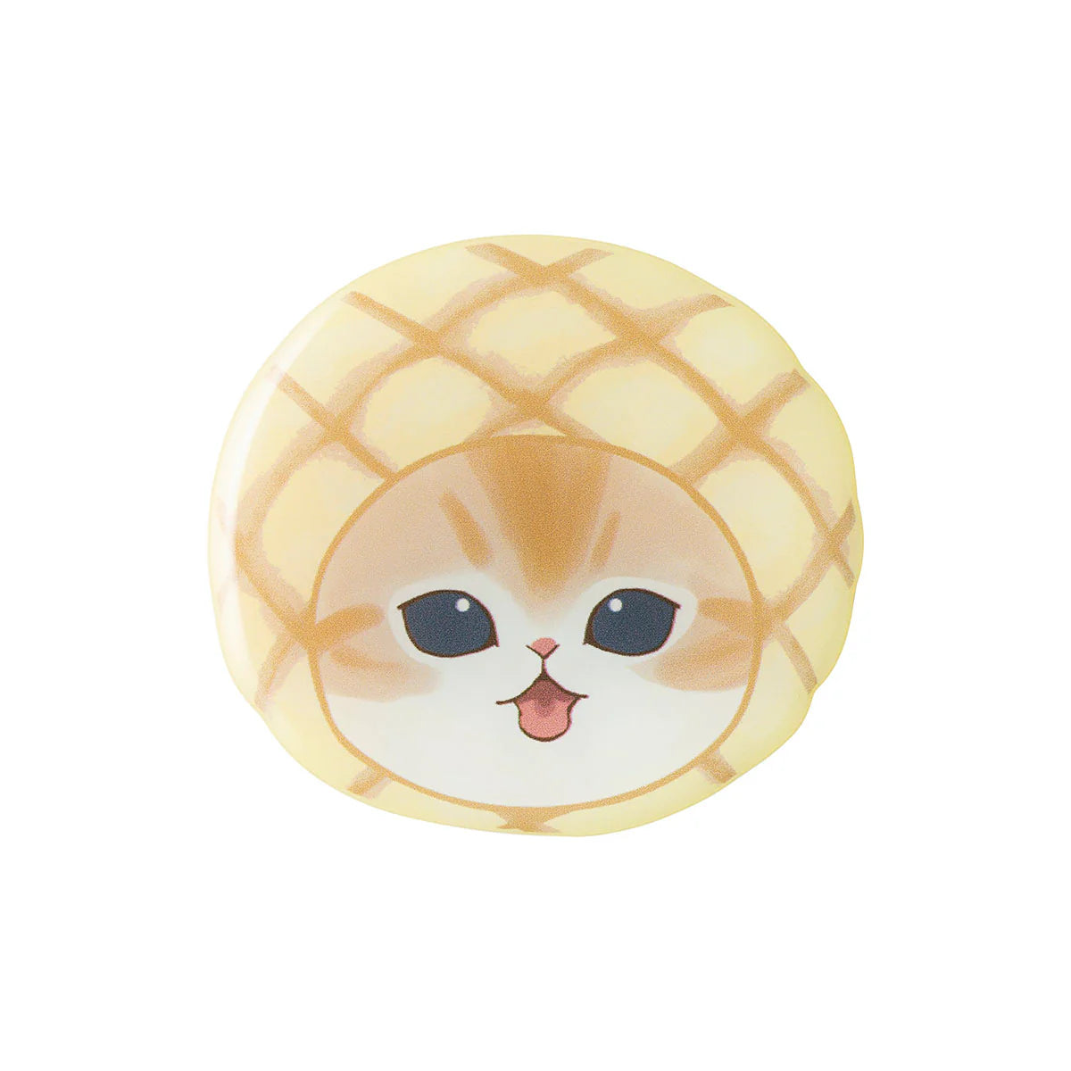 Mofusand | Mofusand Bakery Puffy Bread Magnet - Melon Bread