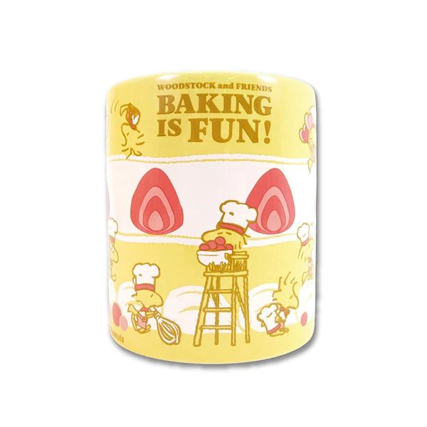 PEANUTS | Snoopy Woodstock BAKING IS FUN! Mug With Lid