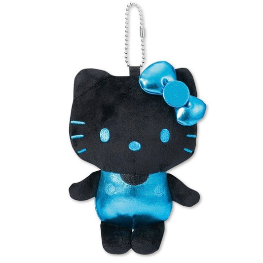 Sanrio Avail | Hello Kitty All Black & Shinny Mascot Charm - Shinny Blue