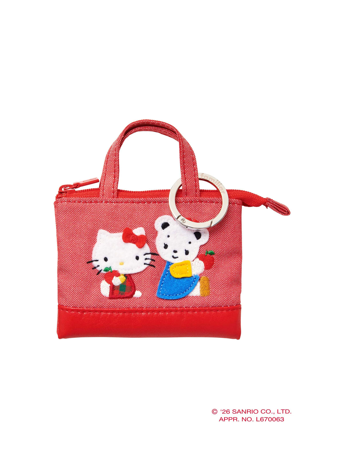 Sanrio | Familiar X Hello Kitty Collaboration Mini Denim Bag