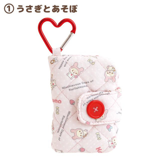San-X | Rilakkuma 'Lots of Korilakkuma' Series Coin Case - Rabbit